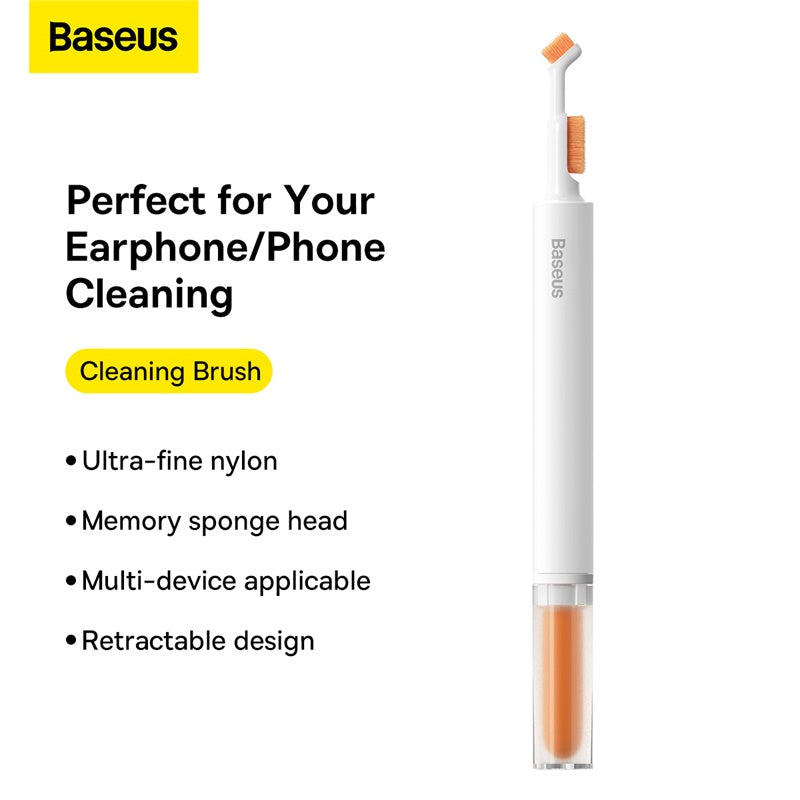 Baseus Cleaning Brush For Laptop Earbuds Mobile White NGBS000002