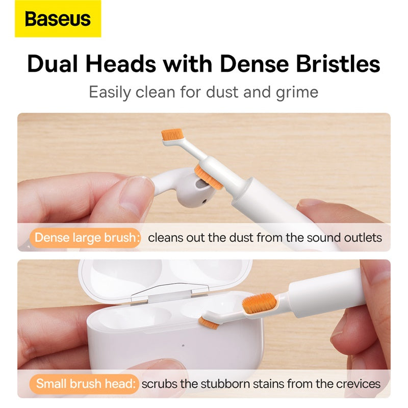 Baseus Cleaning Brush For Laptop Earbuds Mobile White NGBS000002