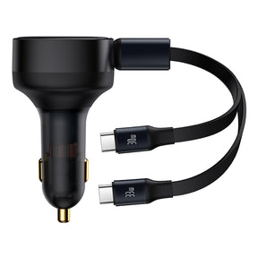 Car charger Car Charger Baseus Enjoyment with cable USB-C, 33W (Black)-C00035500111-00