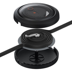Baseus Free2Draw Retractable Crystal Fast Charging Data Cable Type-C to M+L+C 100W 1.1m Cluster Black-P10368700111-04