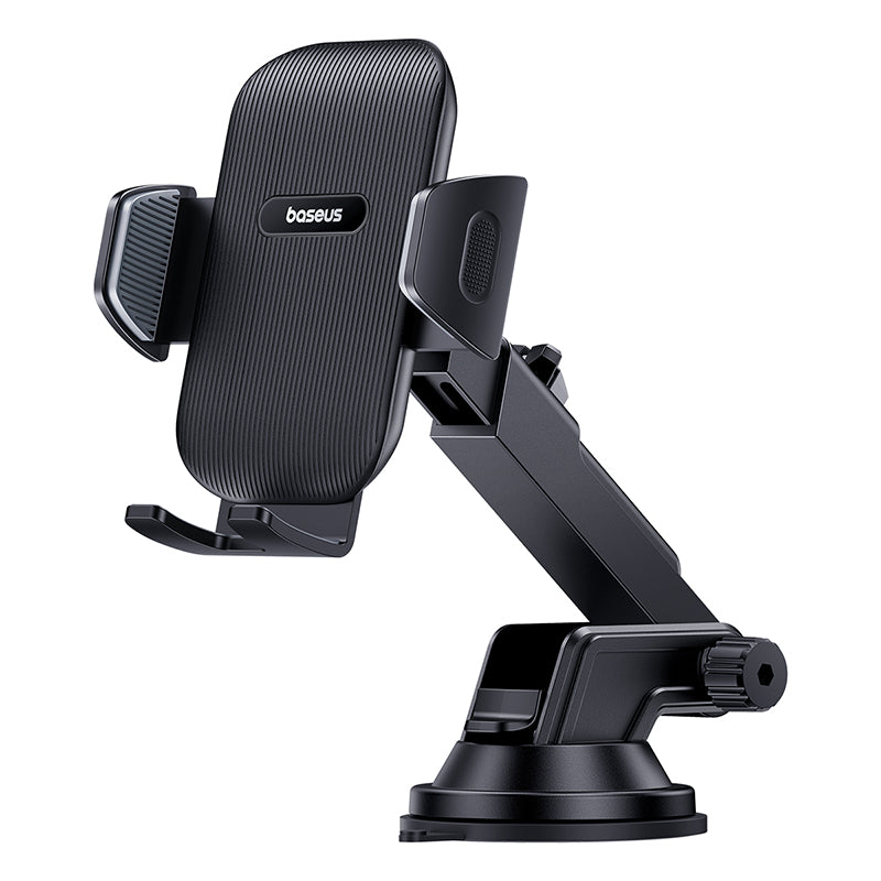 Baseus Clamp-Type Phone Holder Ultra Control Go Series (Suction Cup Version) – Cluster Black-C40361600111-00