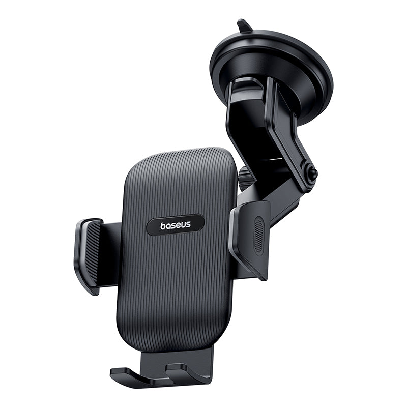 Baseus Clamp-Type Phone Holder Ultra Control Go Series (Suction Cup Version) – Cluster Black-C40361600111-00