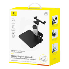Baseus MagPro II Versatile Car Mount for Backseat Headrests Cosmic Black-C40272901121-00