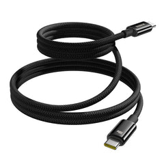 Baseus Tungsten Gold Magnetic Charging Cable USB-C to USB-C 100W 1m Cluster Black-P10319805111-00