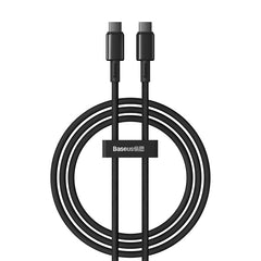 Cable Baseus Tungsten Glod USB-C to USB-C cable, 100W-P10319800321-03