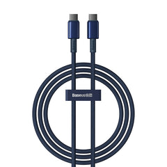 Cable Baseus Tungsten Glod USB-C to USB-C cable, 100W-P10319800321-03