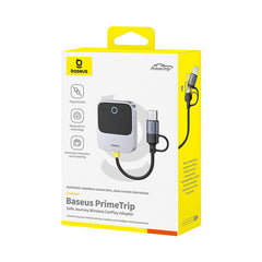 Baseus SafeJourney Series Car Audio Adapter Space Grey-C10745100813-00