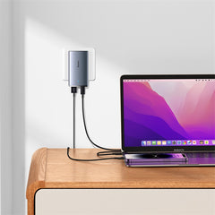 Baseus GaN5 Pro Ultra Slim Flat USB-C + USB-A 65W Fast Charger - CCGP150113