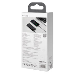 Baseus Adaman Metal Digital Display Quick Charge Power Bank 10000mAh 22.5W Black PPAD000001