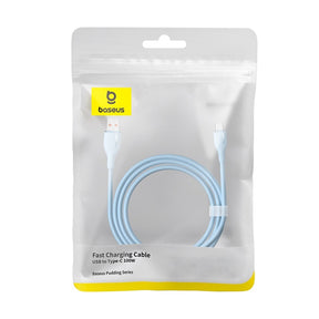 Baseus Cable USB to Type-C Pudding Series Fast Charging, 100W, -P10355703111-00