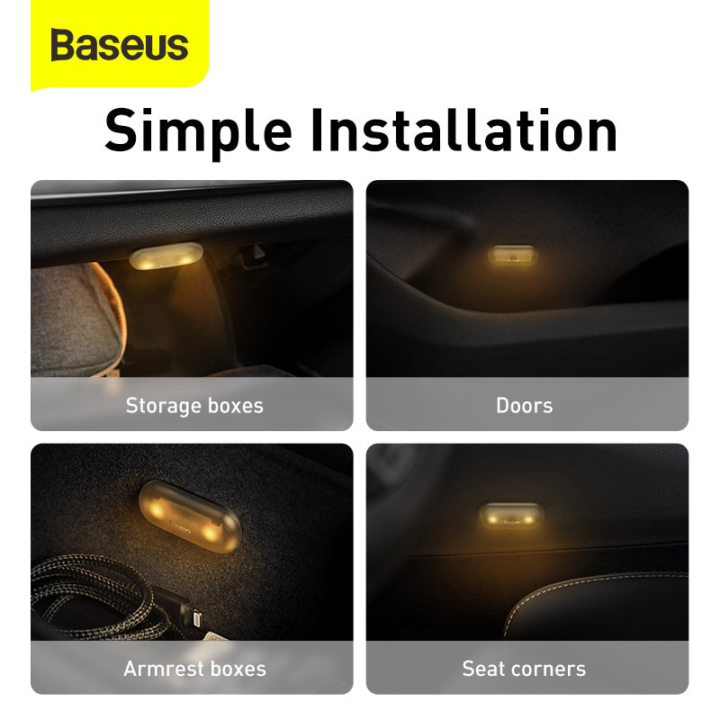 Baseus Capsule Car Interior Lights DGXW-01 Installation