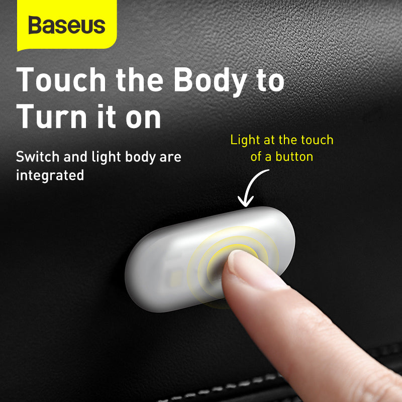 Baseus 2pcs Capsule Car Dashbox Interior Lights (DGXW-01)