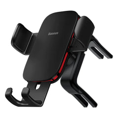 Baseus Metal Age II Round Air Vent Gravity Phone Holder Black (SUJS030001)