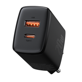 Baseus Compact Quick Wall Charger 20W (CCXJ-B01) (Black)