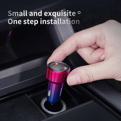 Baseus Magic Series PPS USB-C / USB-A 45W PD QC 6A car charger - black-CCMLC20C-01