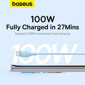 Baseus Cable USB to Type-C Pudding Series Fast Charging, 100W, -P10355703111-00