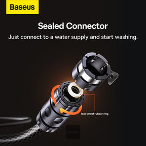BASEUS GF8 Self-storage Water Spray Gun 16.2m Rotating Adjustable Car Washer for Garden, Car Cleaning CPGF130101