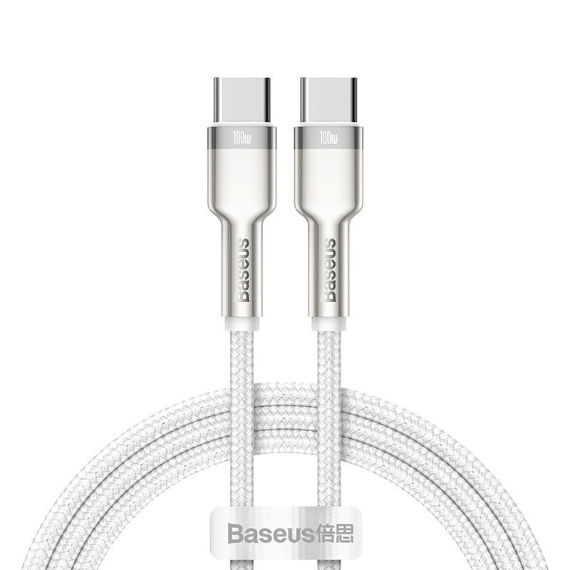 Baseus Cafule Metal Data cable USB Type C to Type C 100 W (20 V / 5 A) Power Delivery -CATJK-C01