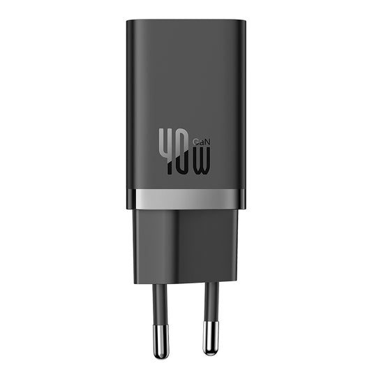 Baseus GaN5 Pro Fast Charger C+C 40W EU Black-CCGP180101