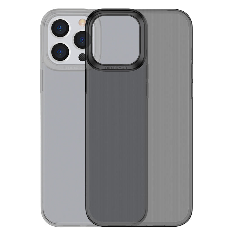 Baseus Simple Series Case Transparent Gel Case iPhone 13 Black (iPhone 13 Pro 6.1 inch) ARAJ000401