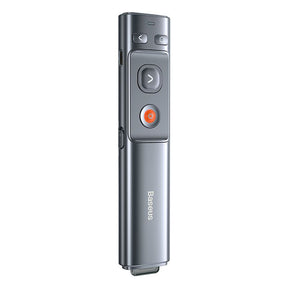 Baseus Orange Dot laser pointer remote control for PC presentation with built-in battery gray (WKCD000013)