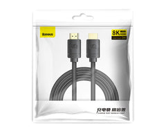 Baseus High Definition Series HDMI 8K to HDMI 8K Adapter Cable Black (3m) CAKGQ-L01