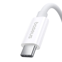 Baseus Superior Series 2 USB4 Full-Function Fast Charging Cable Type-C to Type-C 240W 1m Moon White-P10365200211-02