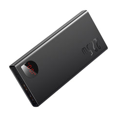 Baseus Adaman Metal Digital Display Quick Charge Power Bank 10000mAh 22.5W Black PPAD000001