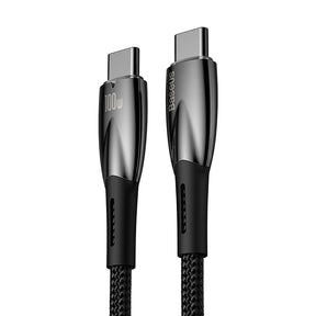 Baseus Glimmer Series Fast Charging Data Cable Type-C to Type-C 100W