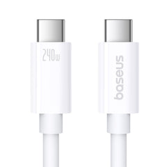 Baseus Superior Series 2 USB4 Full-Function Fast Charging Cable Type-C to Type-C 240W 1m Moon White-P10365200211-02