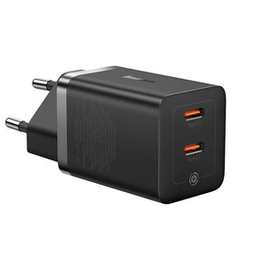 -Baseus GaN5 Pro Fast Charger C+C 40W EU Black-CCGP180101