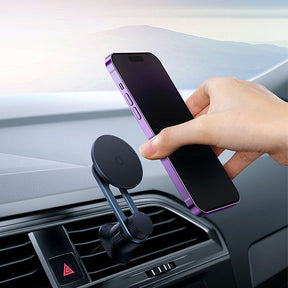 Baseus Magnetic Car Phone Holder MagPro Magafe Compatible (Black) C40161200121-00