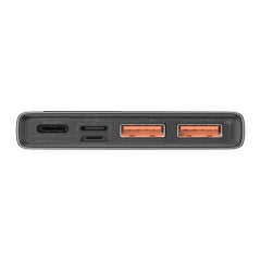 Baseus Adaman Metal Digital Display Quick Charge Power Bank 10000mAh 22.5W Black PPAD000001