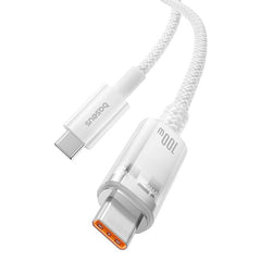 Baseus Explorer Series Auto Power-Off Fast Charging Cable with Smart Temperature Control Type-C to Type-C 100W