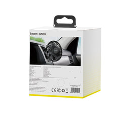 Baseus Departure Vehicle Fan (Air Outlet Type) (CXQC-A03) (black)