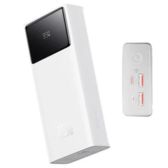 Power Bank Baseus Star-Lord Digital, (30000 mAh, 22.5 W, white, Fast Charge) #PPXJ060102