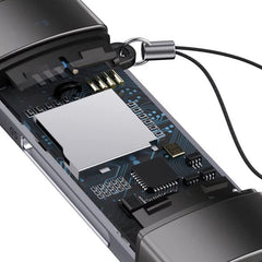 Baseus Lite Series USB-A + Type-C to TF Memory Card Reader Portable 2TB Large Capacity Card Reader Compatible with Phones Tablets Laptops WKQX060113