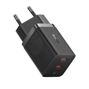 -Baseus GaN5 Pro Fast Charger C+C 40W EU Black-CCGP180101