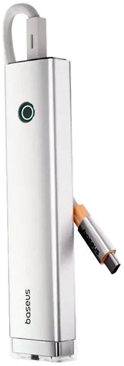 Baseus UltraJoy Series 5-Port HUB AIR, USB-C - HDMI, USB3.0x2, PD, RJ45 (silver)-B00052801S11-00
