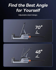 Baseus 6-in-1 Docking Station for Steam Deck & ROG Ally & Legion Go with HDMI 2.0 4K@60Hz, Gigabit Ethernet, Adjustable Stand Design, 100W PD and 3 USB-A 3.0 Ports