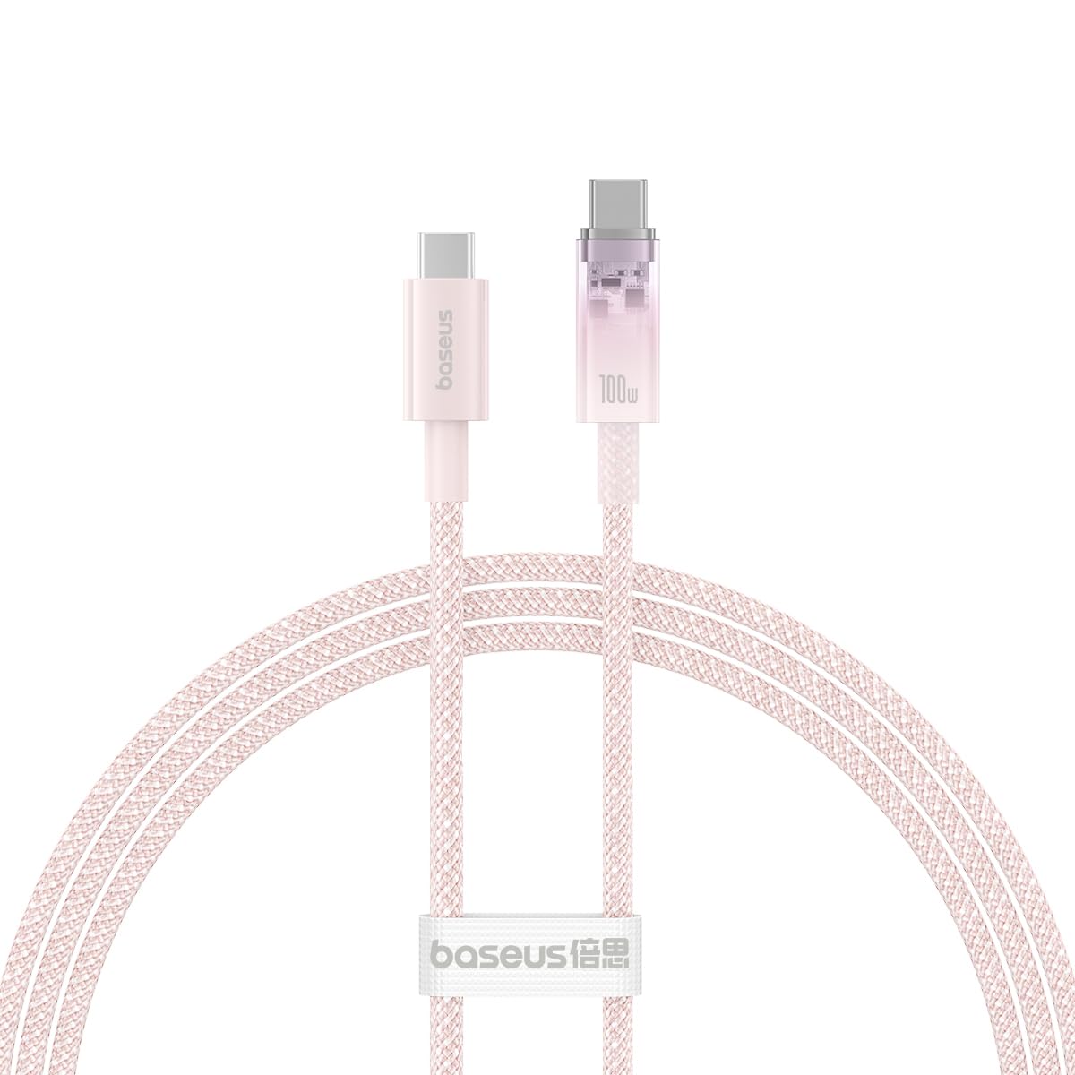 Baseus Explorer Series Auto Power-Off Fast Charging Cable with Smart Temperature Control Type-C to Type-C 100W