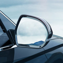 Baseus 0.15mm Rainproof Film for Car Rear-View Mirror (Oval 2 pcs/pack 135*95mm)Transparent-SGFY-C02