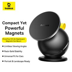 Baseus PrimeTrip VC1 Air Dashboard Magnetic Car Mount Cosmic Black