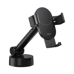 Baseus Simplism gravity car mount holder with suction base Black-SUYL-JY01