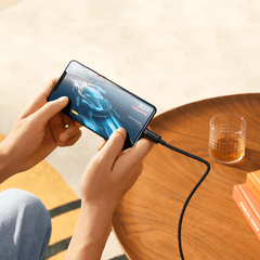 Baseus Tungsten Gold 240W 1m USB-C to USB-C cable (black).