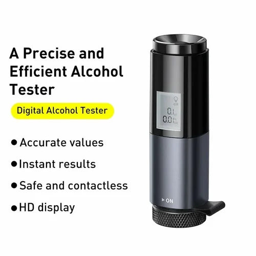 Baseus Alcohol Tester Electronic Breathalyzer with Digital Display CRCX-01