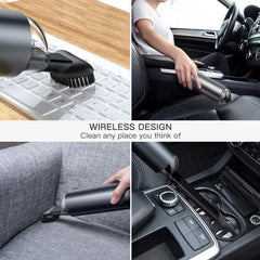 Baseus Capsule Cordless Portable Vacuum Cleaner For Car, Home & Office Black (CRXCQ01-01)