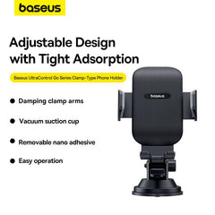 Baseus Ultra Control Go Series Clamp-Type Phone Holder(Suction Cup Version) C40361600111-00