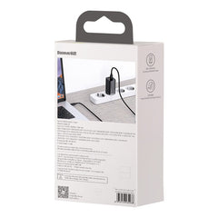 Baseus GaN2 Lite Quick ChargerC U 65W EU Black CCGAN2L-H01
