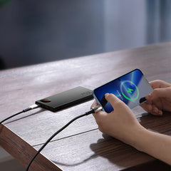 Baseus Adaman Metal Digital Display Quick Charge Power Bank 10000mAh 22.5W Black PPAD000001